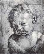 Albrecht Durer Head of a Weeping cherub Norge oil painting reproduction